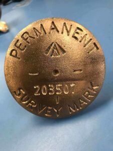 PSM Number Brass Marker