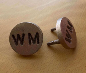 WM Brass Markers