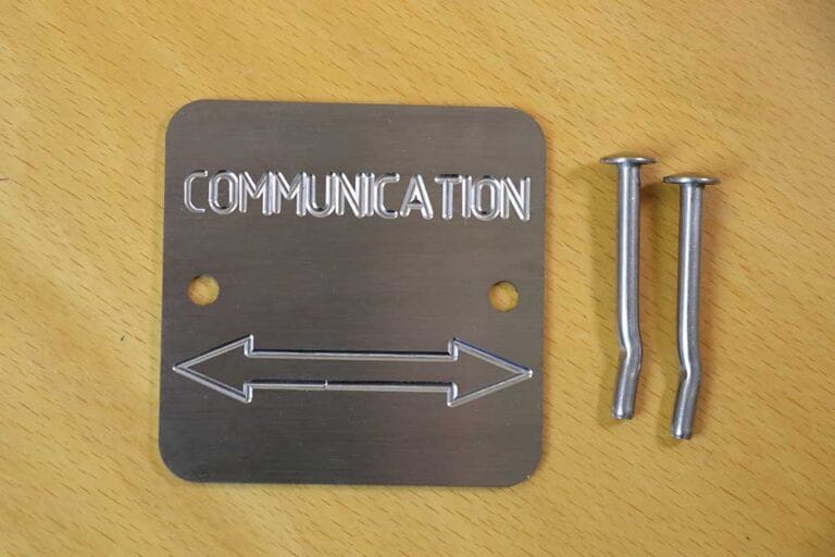 Communication Marking Plate - Communication Marker with Directional ...