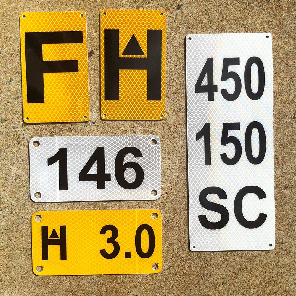 Kerbmarker Reflective Sample Plates