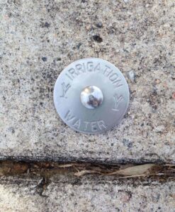 Irrigation Stainless Steal Tag