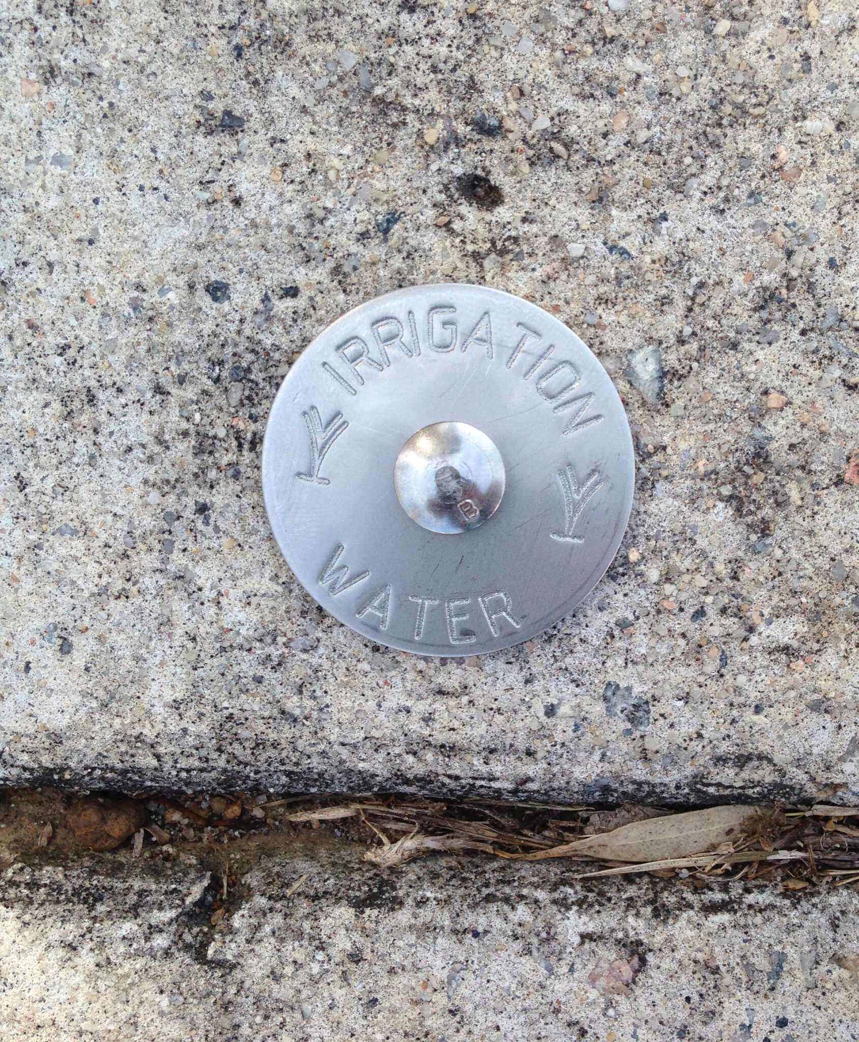 Irrigation Stainless Steal Tag